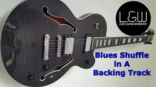 Blues in A Shuffle Backing Track