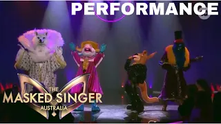 The Semi-Finalists sing “Alive” by Sia | The Masked Singer Australia | Season 5