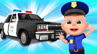 Police Officer Songs + Five Little Duck - Funny Kids Songs | Rosoo Candy