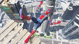 GTA 5 Spiderman Epic Ragdolls, Fails Ep. 105 (Ragdolls Physics)