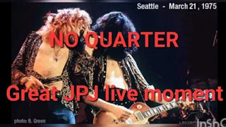 Led Zeppelin - No Quarter / Live bootleg 1975 - powerful 25 minutes memorable version