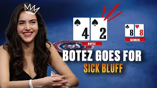 Alexandra Botez goes for a SICK Bluff | Mystery Cash Challenge | PokerStars
