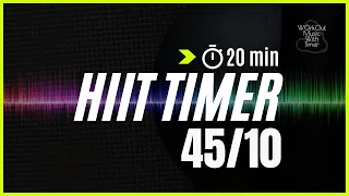 My favorite 20 min 45/10 Combo Hiit Timer to build muscle | Mix 114