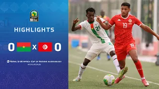 HIGHLIGHTS | Total AFCONU20​ 2021​ | Round 1 - Group B : Burkina Faso 0-0 Tunisia