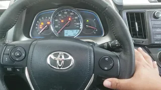 How to: Reset Maintenance Required on a 2013 Toyota Rav4