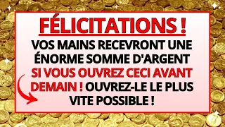 VOTRE MAIN RECEVRA UNE GRANDE QUANTITÉ D'ARGENT... OUVREZ IMMÉDIATEMENT LA BÉNÉDICTION DE DIEU !