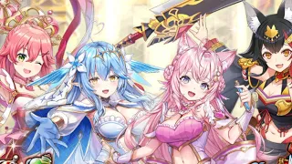 Valkyrie Connect x Hololive Collab Character Gameplay