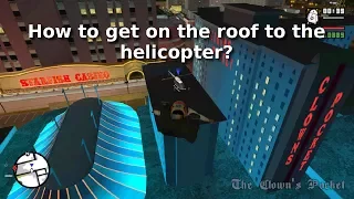 How to get to the Helicopter from "Breaking the Bank at Caligula's" | GTA San Andreas