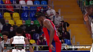 CSKA Moscow - LDLC ASVEL Villeurbanne 88-70: Iffe Lundberg (23 points, 4 assists, 3 steals)