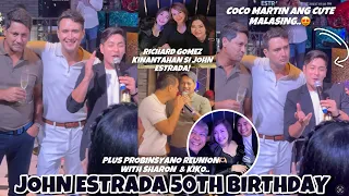 JOHN ESTRADA 50TH BIRTHDAY PLUS PROBINSYANO REUNION 😍 ANG CUTE MALASING NI COCO MARTIN