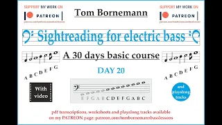 30 Days Basic Sightreading Course - Day 20