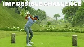 THIS ATTEMPT WAS INSANE... - THE IMPOSSIBLE CHALLENGE AT THE PREDATOR | PGA TOUR 2K23
