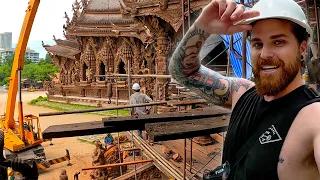 This Temple in Thailand will never be completed … 🇹🇭