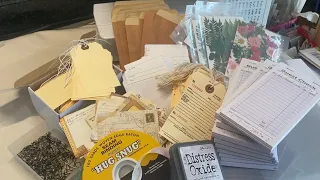 My favorite Junk Journal supplies from Amazon / Craft haul