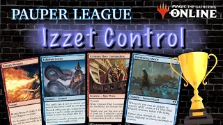 5 x 0 🏆 Izzet Control  [ Pauper League ] This season's number 1 list