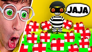 EL MISTERIO del LADRÓN de REGALOS 😈🎁!! (hermanos detectives 👮🏻‍♂️🚨) - Wobbly Life #221