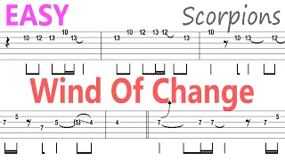 Scorpions - Wind Of Change / Guitar Solo Tab+BackingTrack