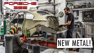 'New Metal!' | Barn-Find Porsche 356 Restoration | Episode 15