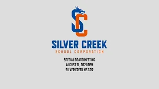 Special SCSC Board Meeting (Aug. 31, 2021)