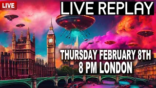 We're Goin Live in Thursday February 8th at 8 PM in London