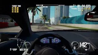 Lamborghini Reventon - Miami , NFS Shift 2 Unleashed gameplay Full HD - maxed out GTX 560