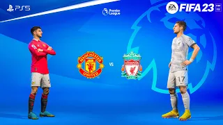 FIFA 23 - Manchester United vs Liverpool Ft. Mount, Szoboszlai, Mac Allister, | PS5™ Gameplay [4K60]