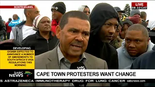 Total Cape Town shutdown protest continues