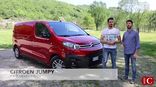 Citroen Jumpy 1 6 BlueHDi 115 CV, prova su strada