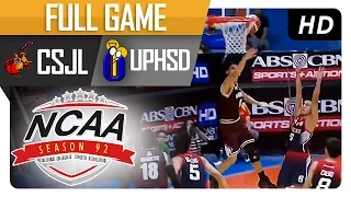 CSJL vs. UPHSD | Full Game - 3rd Quarter | NCAA 92 - July 22, 2016