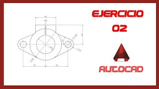 Guía de Ejercicios con AutoCAD - Ejercicio 02