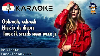 S10 - De Diepte - KARAOKE - Instrumental (Eurovision 2022 - Netherlands) 🇳🇱