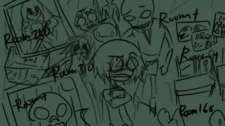 中字附🚪1000 Doors | Spooky's Jump Scare Mansion Animatic👻