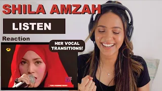 First Time Hearing SHILA AMZAH - Listen | REACTION!!