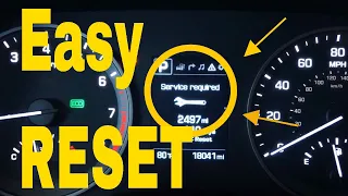 How To Reset Service Light on Hyundai Tucson 2014- 2019