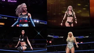 WWE 2K18 - Lana vs Billie Kay vs Mandy Rose vs Carmella | SmackDown Live