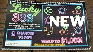 Lucky 333 💥CA Scratchers #scratchwithpam #scratchers  #cascratchers @SlotsAndScratchcardjackpots