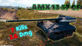 AMX 13 57 GF - 7 Frags 3.6K Damage, Master by player  catalinv112