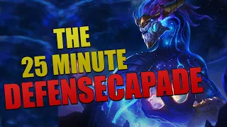 THE 25 MINUTE DEFENSECAPADE | Wild Rift Gameplay