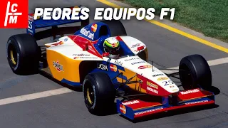 Los PEORES EQUIPOS de F1 en su HISTORIA | Cambio De Marcha