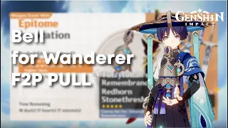 F2P Summon for Wanderer and his Weapon Tulaytullah's Remembrance