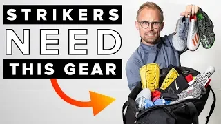 TOP 5 GEAR FOR STRIKERS | Must have football gear