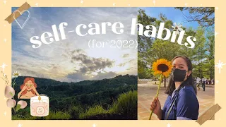 SELF-CARE habits to start this 2022 | take better care of yourself ✨ ft. Sophia Jewellery