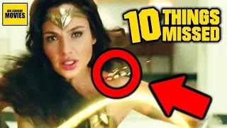 Ten Details Missed In Wonder Woman 1984 (Official Trailer Breakdown)