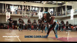 DANCING CLOVERLEAFS | Field Show | Memphis, TN | Majorette Dance Competition