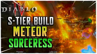 INFINITE METEOR Sorcerer Mid Endgame Build Guide Diablo 4 Season 3!