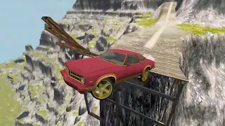 Leap Of Death Car Jumps #2 - BeamNG Drive