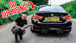 FITTING A CRAZY EXHAUST TO MY WRECKED BMW M4
