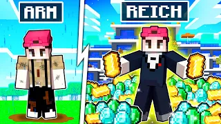 Ich werde MILLIONÄR in MINECRAFT! (Arm vs Reich)