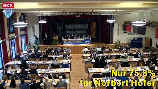 7. 3. 2020 - Hofer mit nur 75,8 % neuer FPÖ Landesparteiobmann - CCM-TV.at / BKF