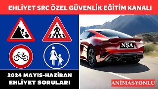 Banko ehliyet sınav soruları izlemeden sınava girmeyin animasyonlu